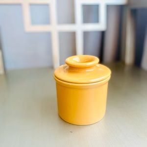 Butterbell Butter Crock Vintage Yellow